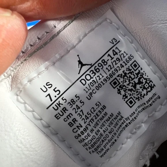 |•NIKE•| Women's Jordan 1 Elevate Low 'University Blue' Size 7.5 - Picture 11 of 15